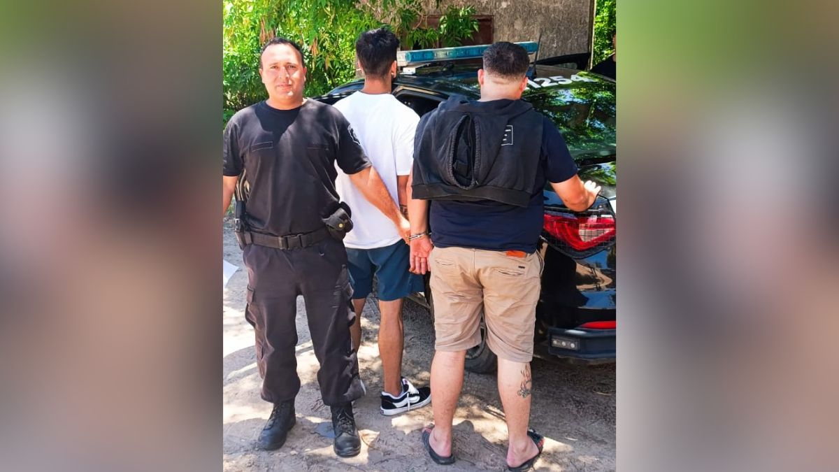 Dos hombres fueron demorados este martes al mediodía en La Guardia durante un operativo de control vehicular.