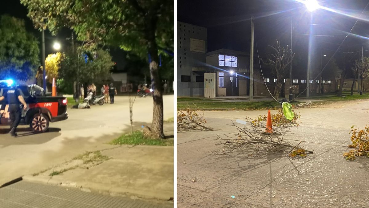 Este miércoles por la tarde noche ocurrió un fuerte accidente de tránsito en el norte de la ciudad de Santa Fe.