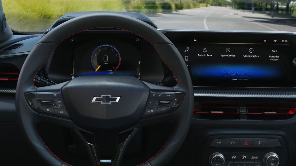 Así es el interior del Chevrolet Onix 2026.