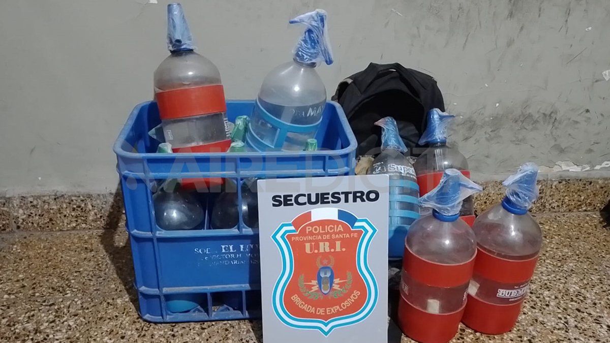 El procedimiento fue realizado por agentes de la Brigada de Explosivos de Santa Fe.&nbsp;