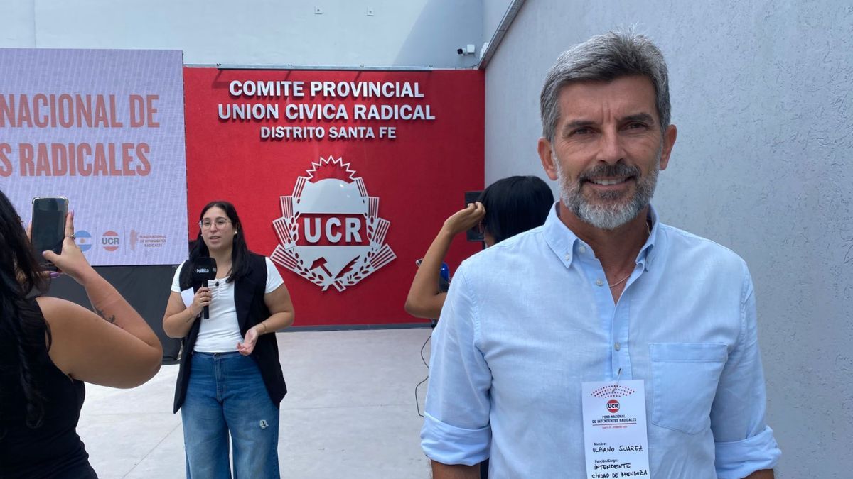 El intendente de Mendoza, Ulpiano Su&aacute;rez.
