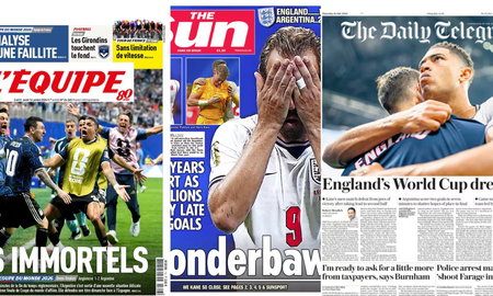 Así replicaron todos los medios del mundo la victoria de Argentina ante Inglaterra. Así replicaron todos los medios del mundo la victoria de Argentina ante Inglaterra.