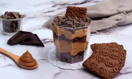 El postre de vasito que reemplaza a la Chocotorta. El postre de vasito que reemplaza a la Chocotorta.