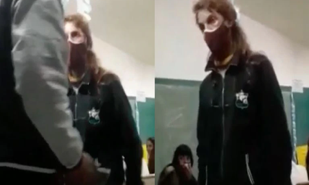 Video: un alumno realizo un violento insulto hacia una docente en el aula Video: un alumno realizo un violento insulto hacia una docente en el aula