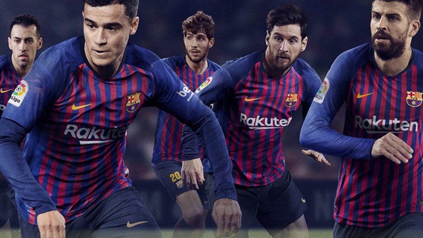 Barcelona presentó su nueva camiseta