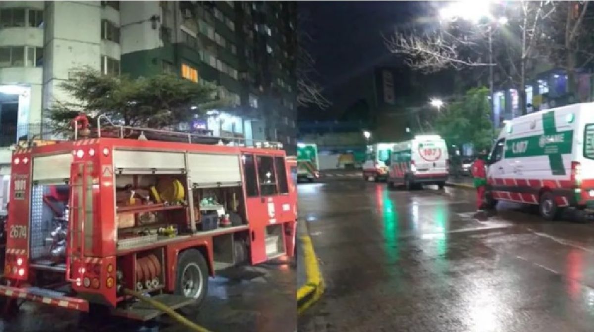 Dos nenes graves y otras 8 personas asistidas al incendiarse un departamento en Villa Lugano
