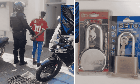 Detuvieron a un ladrón tras robar en una cerrajería Detuvieron a un ladrón tras robar en una cerrajería