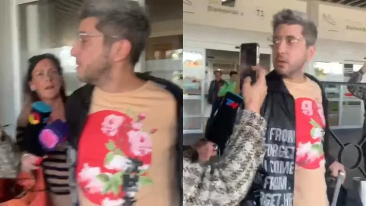 Jey Mammon llegó a España e increpó a los periodistas: Qué pesadilla