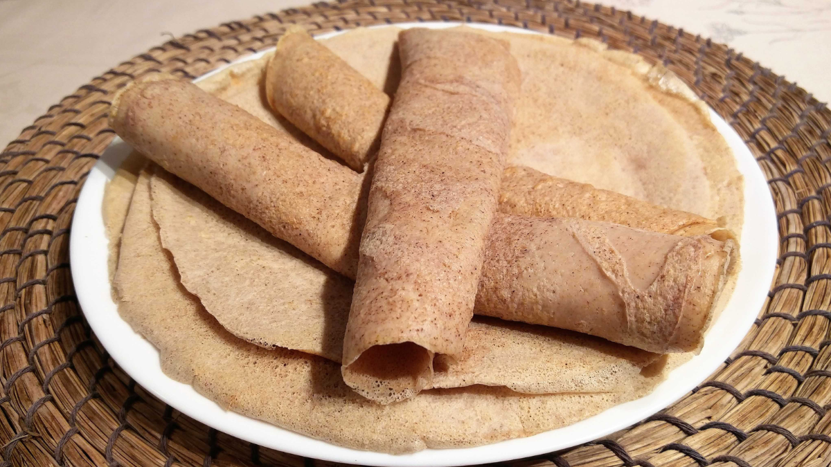 Crepas integrales: la receta rápida y económica de solo 4 pasos Crepas integrales: la receta rápida y económica de solo 4 pasos