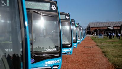Rosario renueva su transporte público: 130 colectivos 0km se suman a la flota