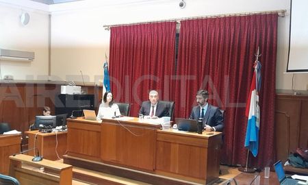El tribunal está conformado por los jueces Cecilia Labanca, Pablo Busaniche y Martín Torres. El tribunal está conformado por los jueces Cecilia Labanca, Pablo Busaniche y Martín Torres.