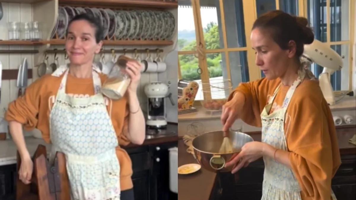 Natalia Oreiro comparti&oacute; una receta familiar con sus seguidores.&nbsp;