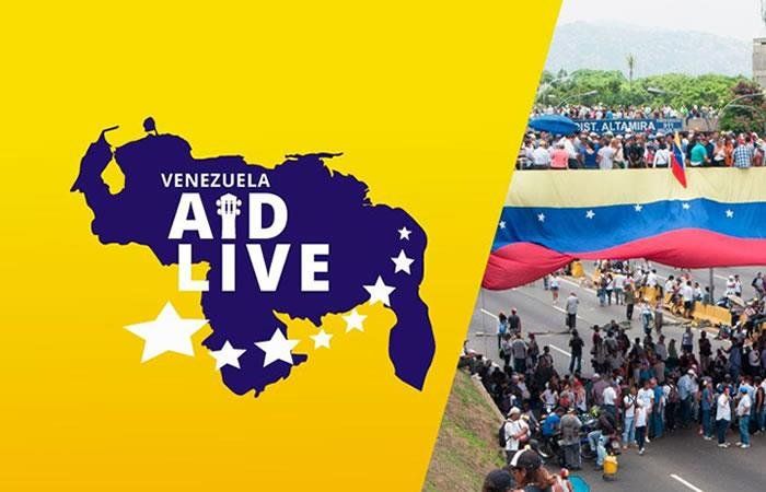 Seguí en vivo el concierto Venezuela Aid Live