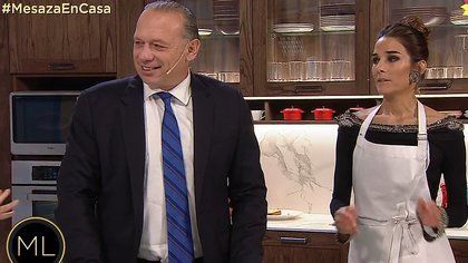 Juana Viale y Sergio Berni.