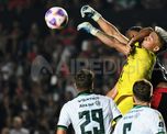 Sebastián Meza tapó dos chances claras de gol y evitó el empate de Colón.
