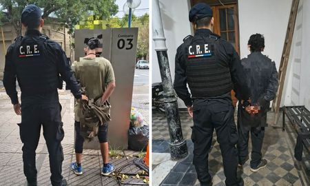 Una violenta pelea en las calles de barrio Barranquitas de Santa Fe terminó con dos detenidos Una violenta pelea en las calles de barrio Barranquitas de Santa Fe terminó con dos detenidos