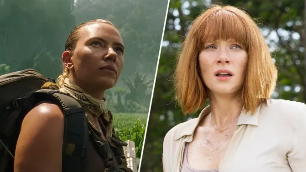 Scarlett Johansson recibió un correo electrónico de Bryce Dallas Howard, actriz de 'Jurassic World', antes de su debut en la franquicia.          