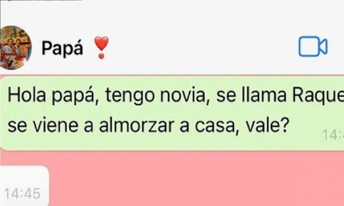 WhatsApp: la llamativa reacción de un padre cuando su hija le contó que salió del closet