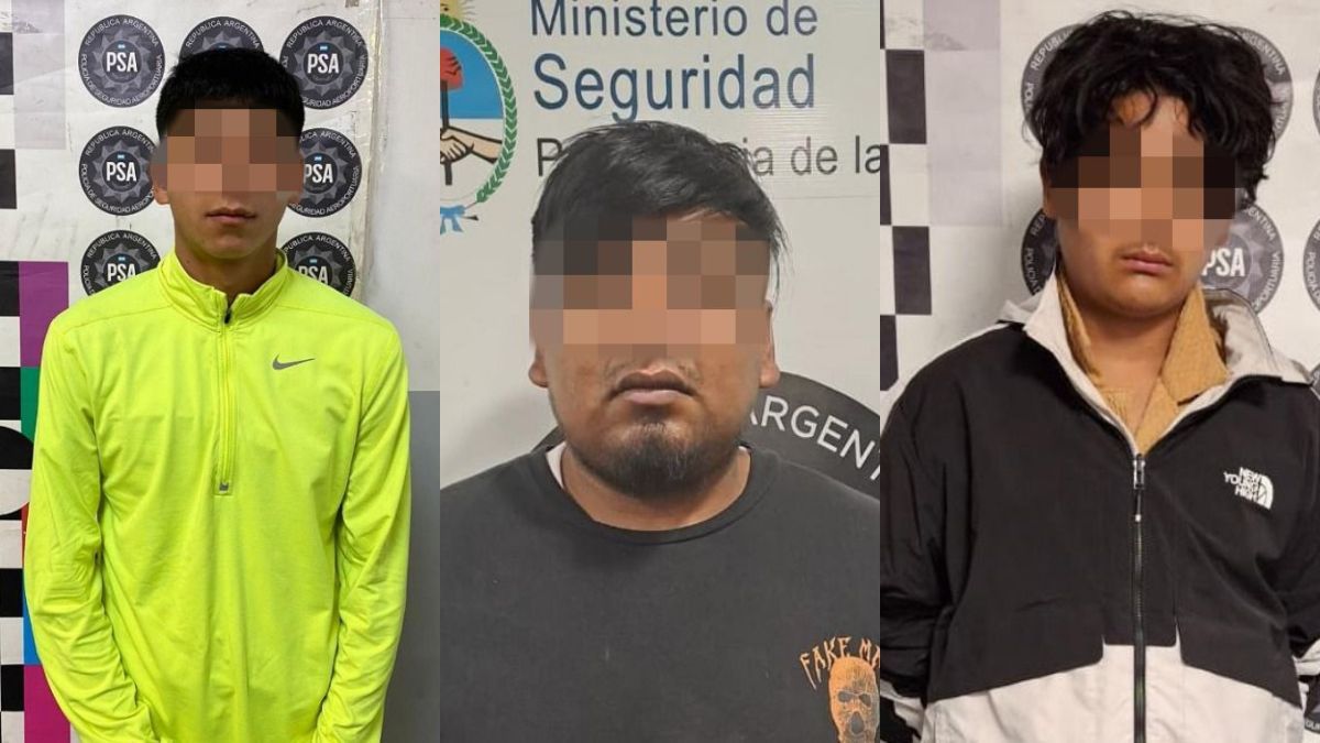 Tres de los ocho detenidos en los múltiples allanamientos de la operación conocida como Tres de los ocho detenidos en los múltiples allanamientos de la operación conocida como