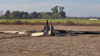 Hallaron otra avioneta: estaba incendiada cerca de la ciudad de Pergamino