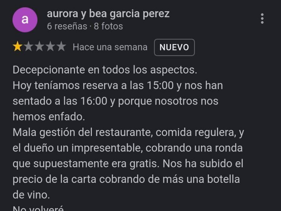 La respuesta del dueño se volvió rápidamente viral en las redes sociales.