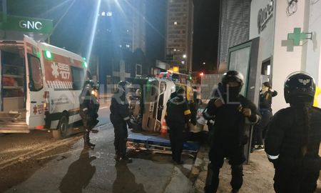 Accidente de tránsito en Rivadavia y Obispo Gelabert. Accidente de tránsito en Rivadavia y Obispo Gelabert.