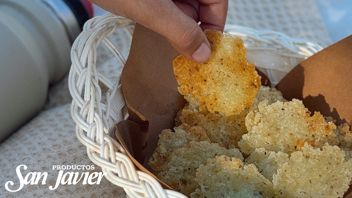 Crackers de arroz, perfectos para acompañar con dips o quesos