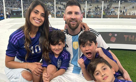 Antonela Roccuzzo reveló de qué cuadro es Mateo Messi Antonela Roccuzzo reveló de qué cuadro es Mateo Messi
