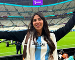 Giuliana Sadi contó a AIRE como llegó a viajar 2 veces a Qatar sin tener dinero. Giuliana Sadi contó a AIRE como llegó a viajar 2 veces a Qatar sin tener dinero.