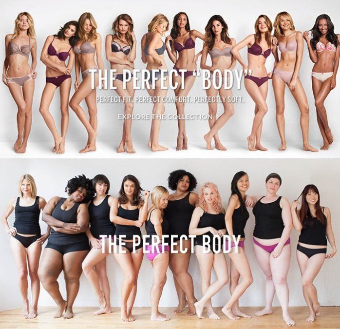 La empresa estadounidense Dear Kate logró reunir a algunas activistas de género con el fin de replicar la imagen de la controversial campaña de Victoria Secrets contra “el cuerpo perfecto” y a favor de reflejar mucho mejor la diversidad de las mujeres reales y perfectas alrededor del mundo.