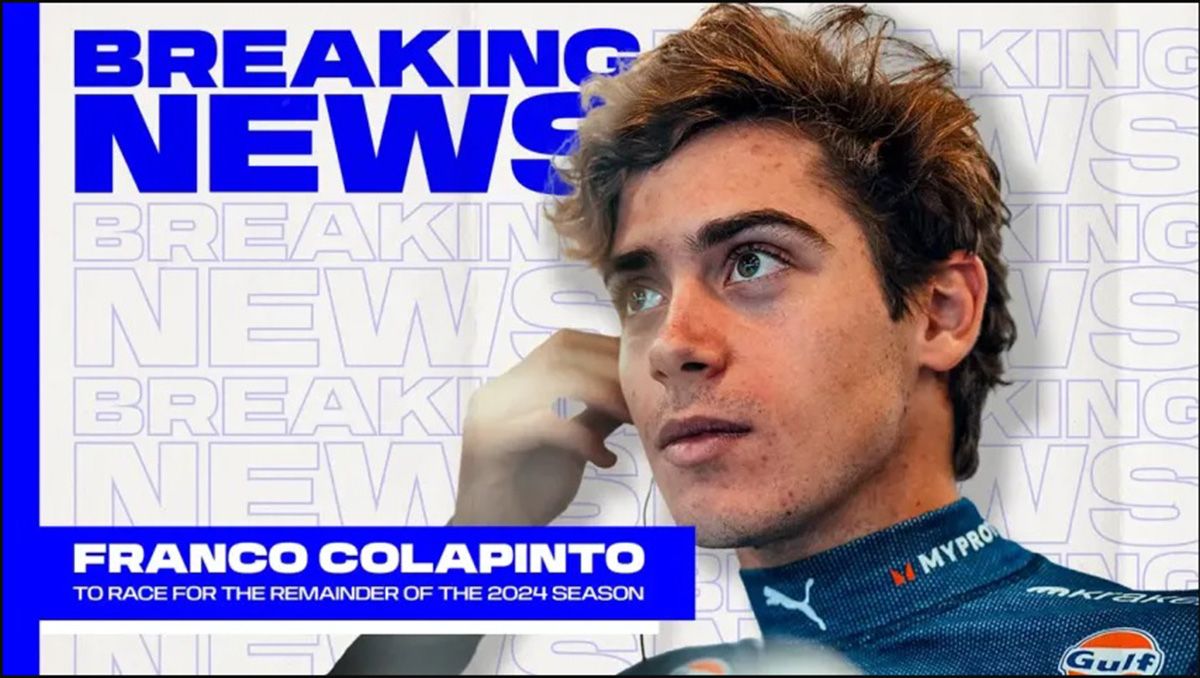Hace un año Williams comunicaba la contratación del argentino por el resto de la temporada. Hace un año Williams comunicaba la contratación del argentino por el resto de la temporada.