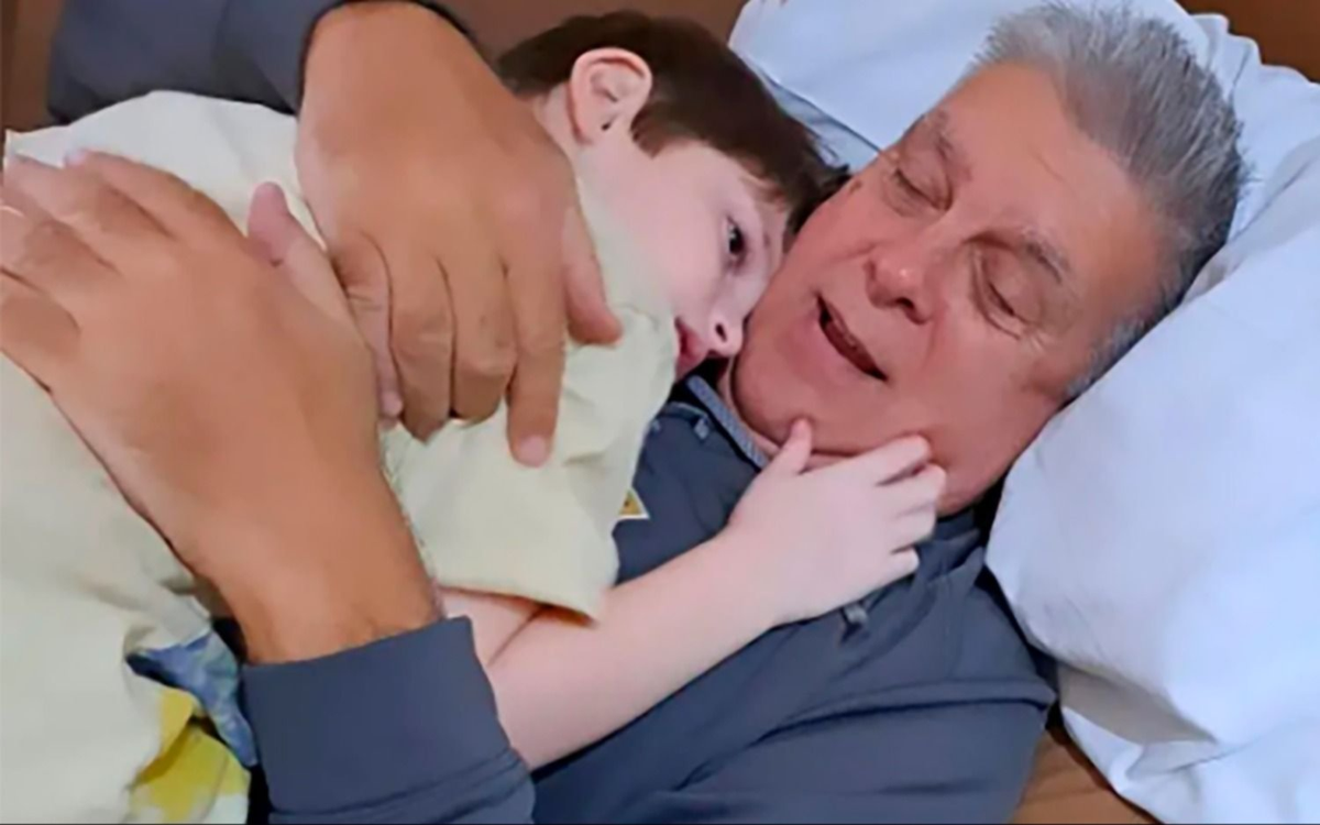 El tierno gesto de Luis Ventura tras la internación de su hijo Antonio: Las palabras sobran...