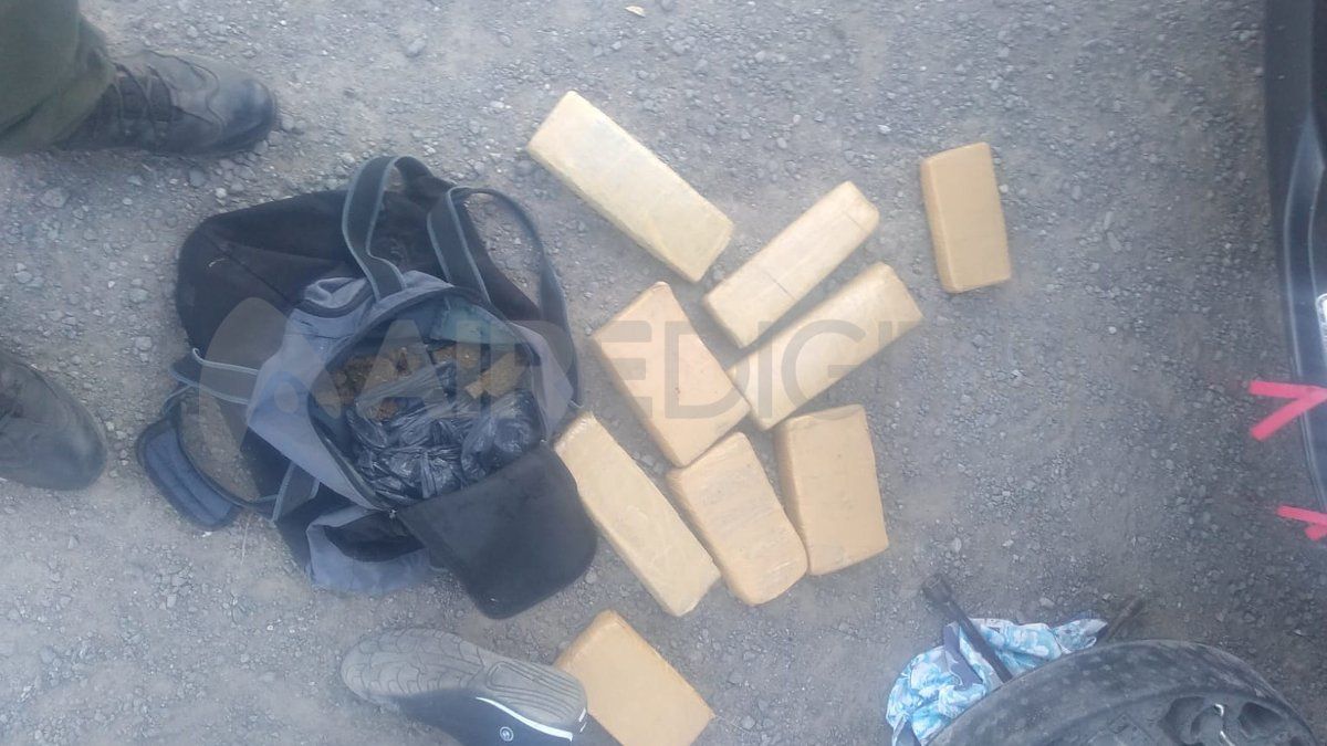 El estupefaciente&nbsp; iba dentro de un bolso y fue advertido por los uniformados.&nbsp;