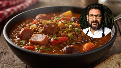 El guiso de lentejas de Dani García: el truco del puré de chorizo para un sabor único
