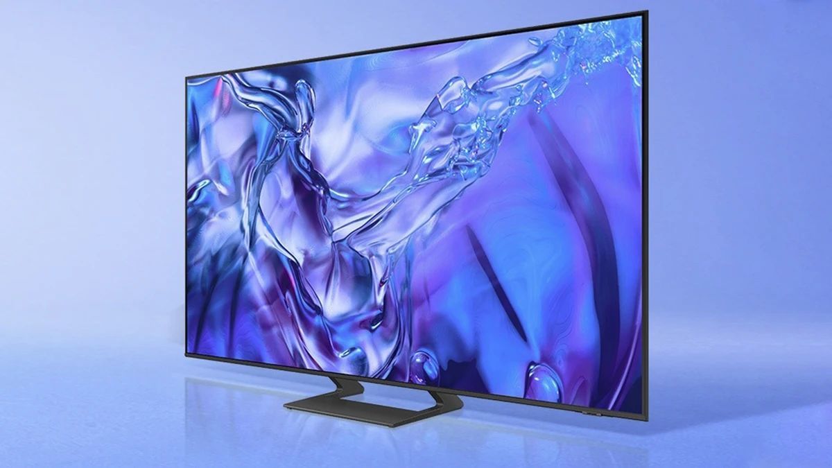 La pantalla del televisor OLED de 55 pulgadas de Samsung cuenta con una resolución 4K, brindando la posibilidad de ver en la mejor calidad posible. La pantalla del televisor OLED de 55 pulgadas de Samsung cuenta con una resolución 4K, brindando la posibilidad de ver en la mejor calidad posible.