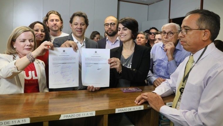 El PT inscribió la candidatura presidencial de Lula