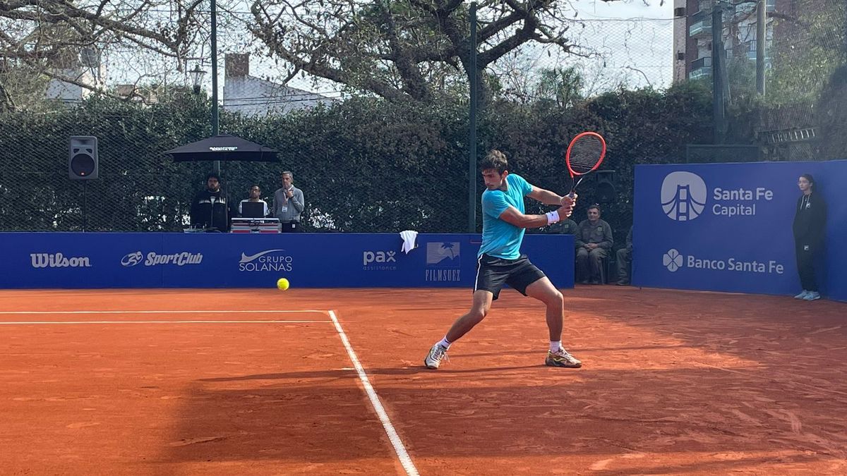 Mariano Navone venció a Daniel Vallejo y es el campeón del Challenger 50 de Santa Fe.