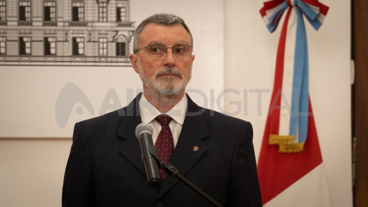 Rubén Rimoldi asumió este miércoles como nuevo ministro de Seguridad de Santa Fe.