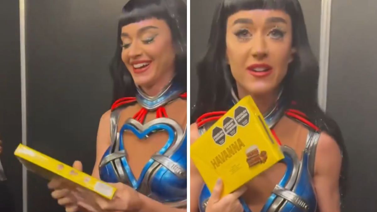 Katy Perry sorprendió con un comentario que se volvió viral en redes durante su visita a Buenos Aires.