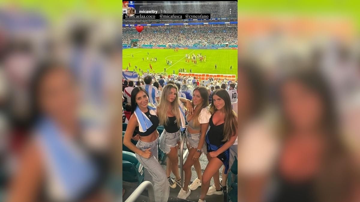 Cyn Cofano en un partido de la Copa América 2024. Cyn Cofano en un partido de la Copa América 2024.