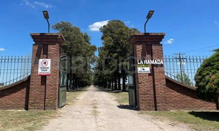 Ingreso a la estancia en Llambi Campbell, donde ocurrió el trágico accidente laboral que dejó dos trabajadores rurales fallecidos. Ingreso a la estancia en Llambi Campbell, donde ocurrió el trágico accidente laboral que dejó dos trabajadores rurales fallecidos.