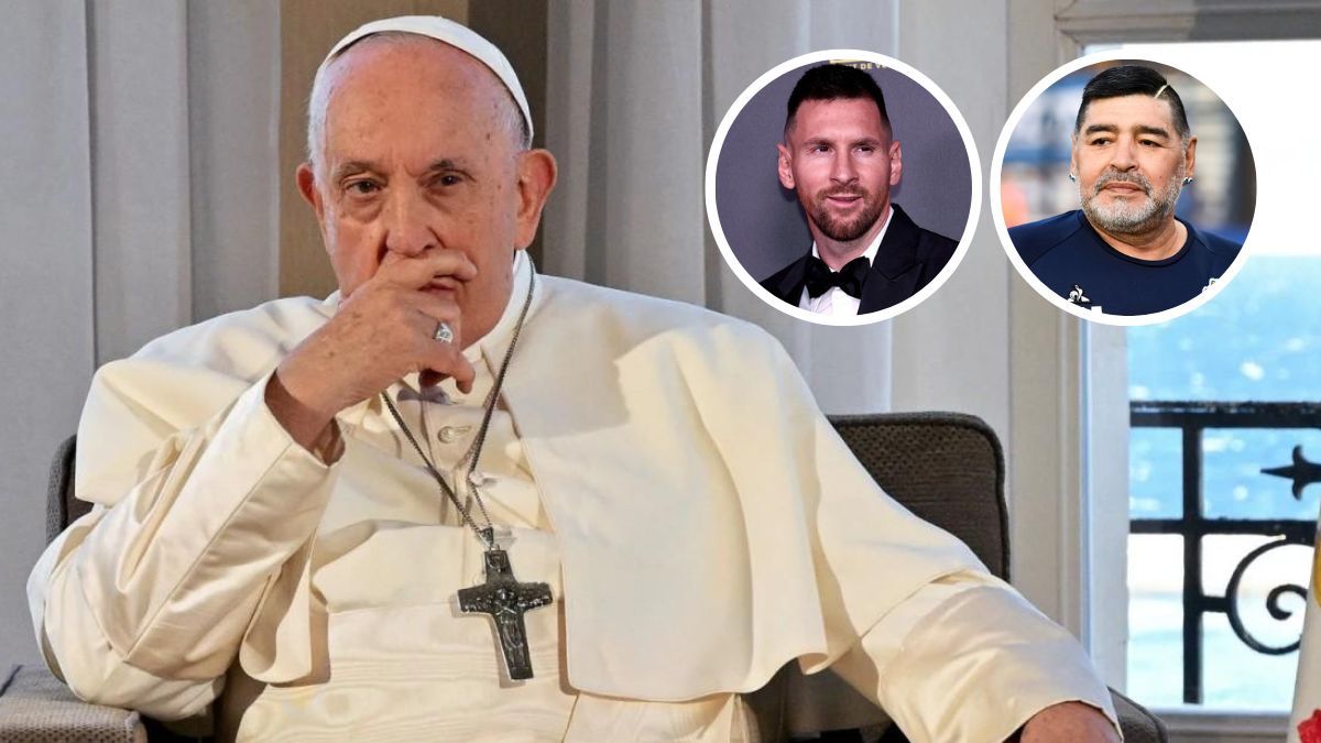 El Papa Francisco aseguró que en este momento Lionel Messi es buenísimo.