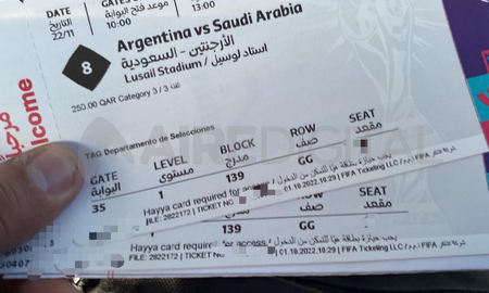 Las entradas para los octavos de final en el Mundial Qatar 2022, se revenden entre los 600 a 1500 dólares. Las entradas para los octavos de final en el Mundial Qatar 2022, se revenden entre los 600 a 1500 dólares.
