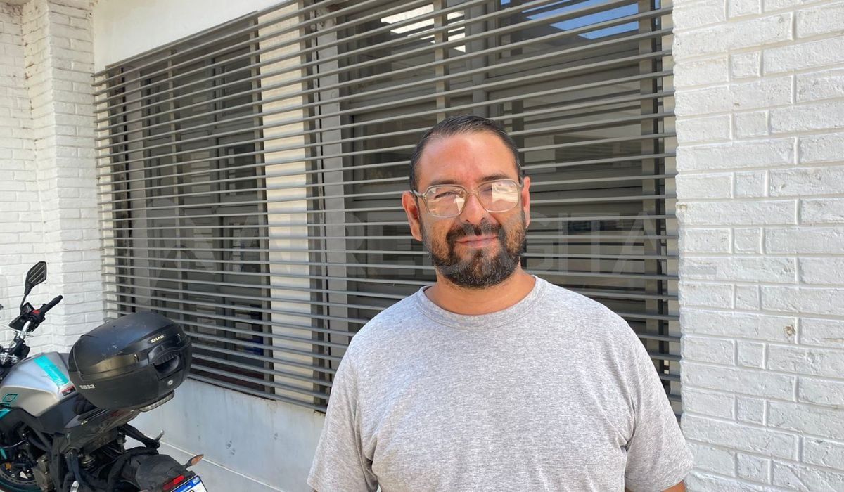 Pedro Peralta, referente del Frente Inquilinos Nacional en Santa Fe. Pedro Peralta, referente del Frente Inquilinos Nacional en Santa Fe.