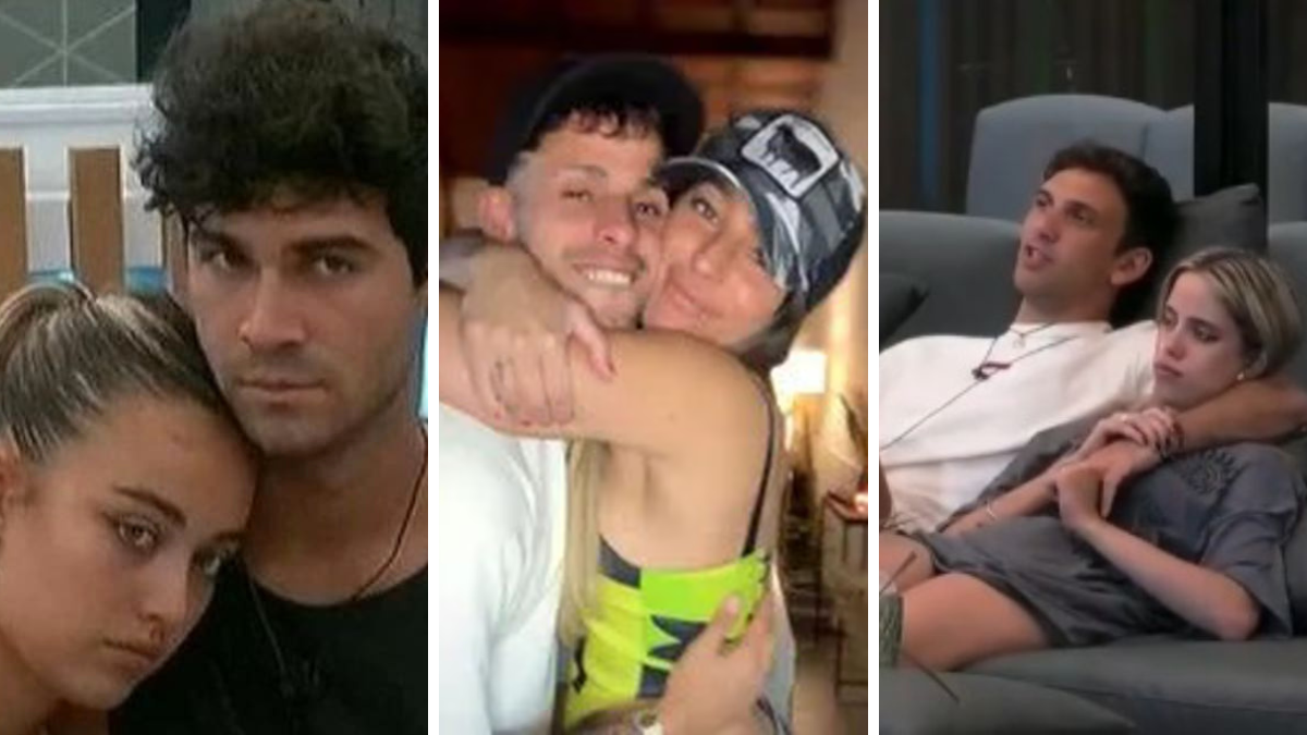 Las tres parejas que dejó la última temporada de Gran Hermano. Las tres parejas que dejó la última temporada de Gran Hermano.
