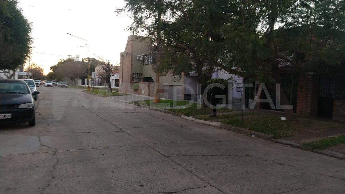 Echagüe al 7000, la zona donde ocurrió la entradera.