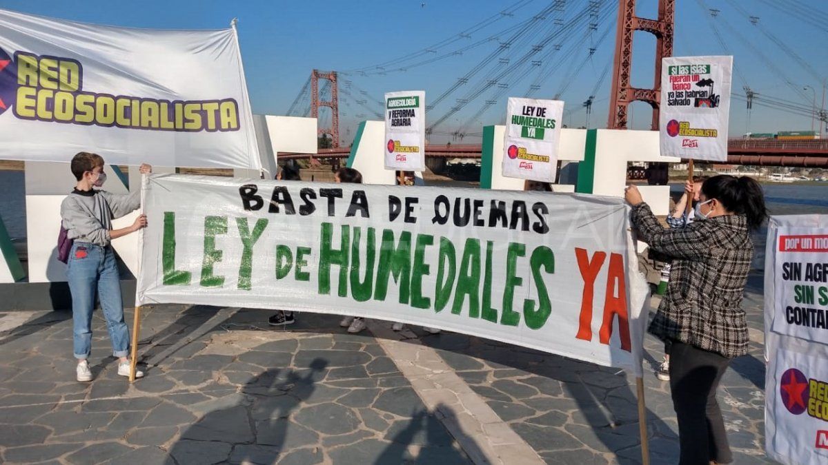 Ley de Humedales Ya: Santa Fe se suma a las acciones de protesta en todo el país