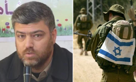 Un avión de la Fuerza Aérea de Israel eliminó a Yauad abú Smallá, ministro de Economía de la organización terrorista Hamás. Un avión de la Fuerza Aérea de Israel eliminó a Yauad abú Smallá, ministro de Economía de la organización terrorista Hamás.