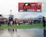 El día que los Redondos tocaron en la cancha de Colón. El día que los Redondos tocaron en la cancha de Colón.