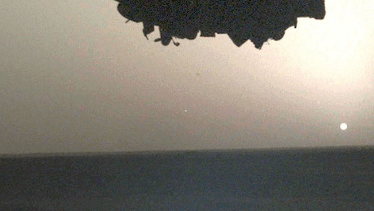 Así amaneció en Marte el pasado 10 de abril del 2022.